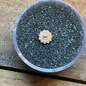 BVLA - Afghan End - Yellow Gold with Moonstone